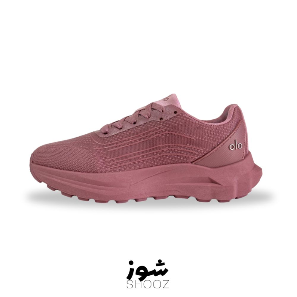 خرید اینترنتی قیمت کتونی زنانه alo yoga runner صورتی وارداتی