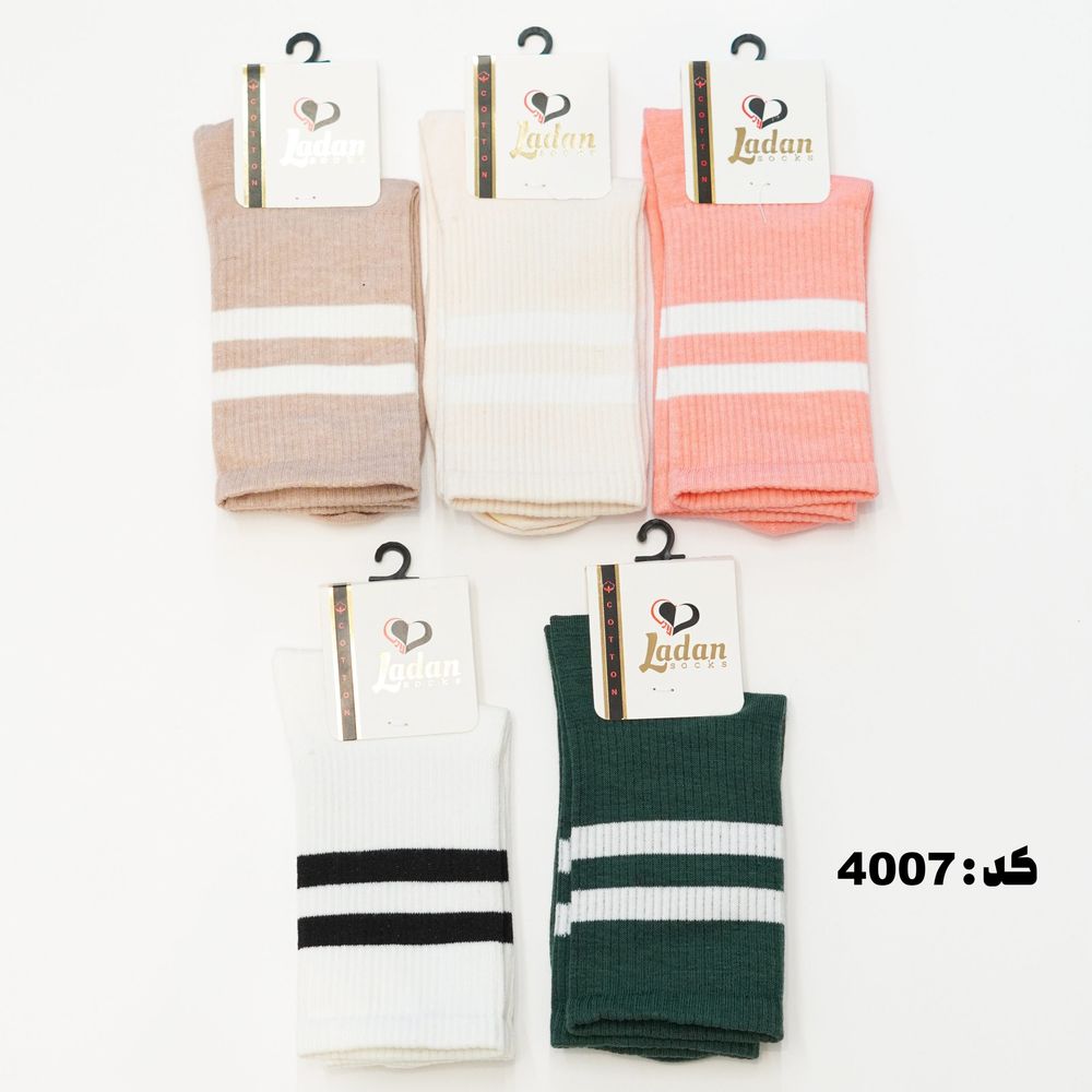 خرید اینترنتی قیمت جوراب ساقدار اسپرت کد 4007