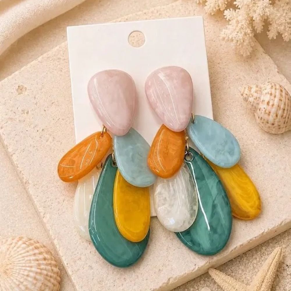 فروش اینترنتی گوشواره ماربل ساحلی