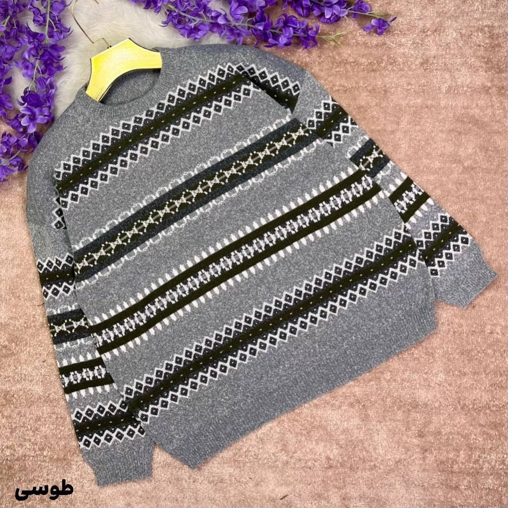 قیمت ارزان بلوز سنتی بافت یقه گرد زنانه دخترانه فری تا 56 تن خور شیک