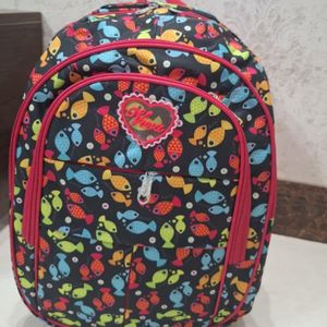 کیف مدرسه کوله مدرسه دخترانه ماهی مناسب اول تا هشتم جنس بینظیر