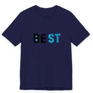خرید اینترنتی قیمت تیشرت آستین کوتاه مردانه یقه گرد نخی مدل کلمه انگلیسی کد 170