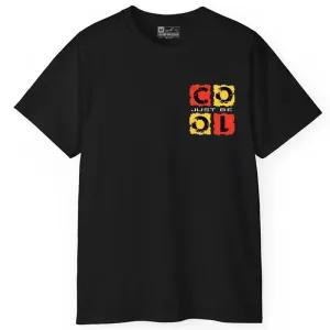 خرید اینترنتی قیمت تیشرت آستین کوتاه مردانه طرح دار یقه گرد جنس نخ و پلی استر کد 1175