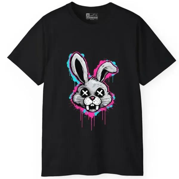تیشرت آستین کوتاه مردانه مدل خرگوش کارتونی