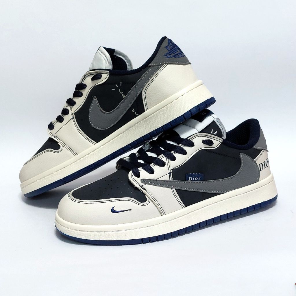 فروش اینترنتی کتانی ترند و پرطرفدار نایک جردن تراویس طرح دیور Jordan Travis Dior