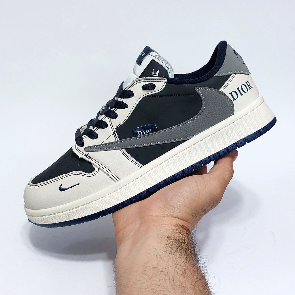 فروش اینترنتی کتانی ترند و پرطرفدار نایک جردن تراویس طرح دیور Jordan Travis Dior