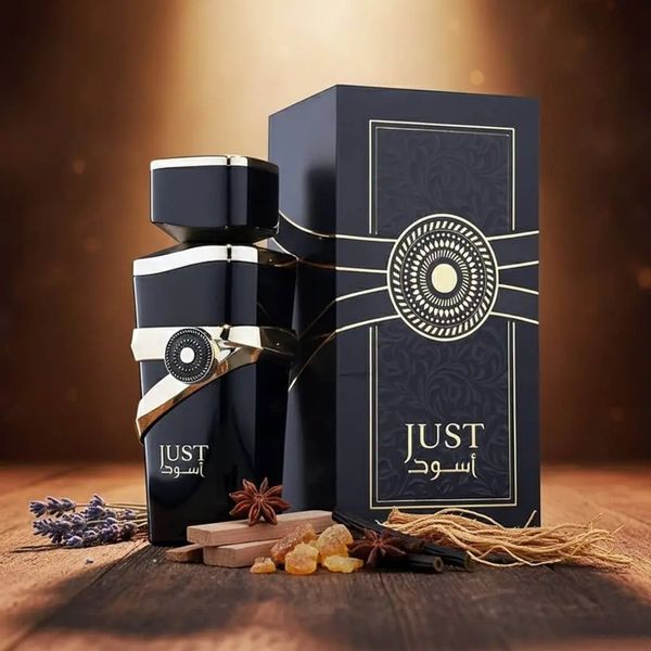 عطر ادکلن مردانه اسد فراگرنس ورد اصل مدل جاست اسود حجم 100 میل