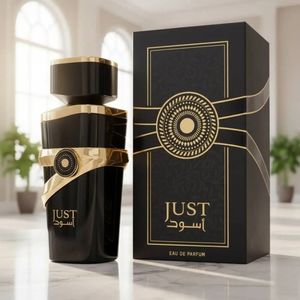فروش اینترنتی عطر ادکلن مردانه اسد فراگرنس ورد اصل مدل جاست اسود حجم 100 میل