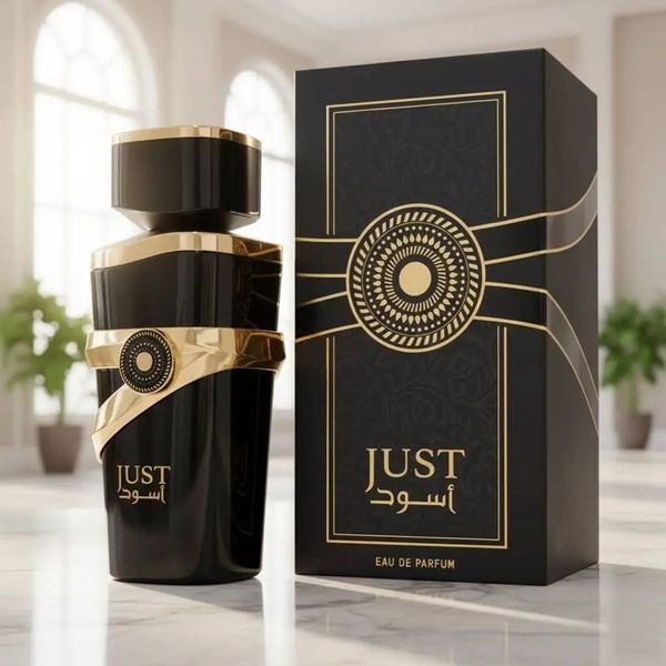 عطر ادکلن مردانه اسد فراگرنس ورد اصل مدل جاست اسود حجم 100 میل
