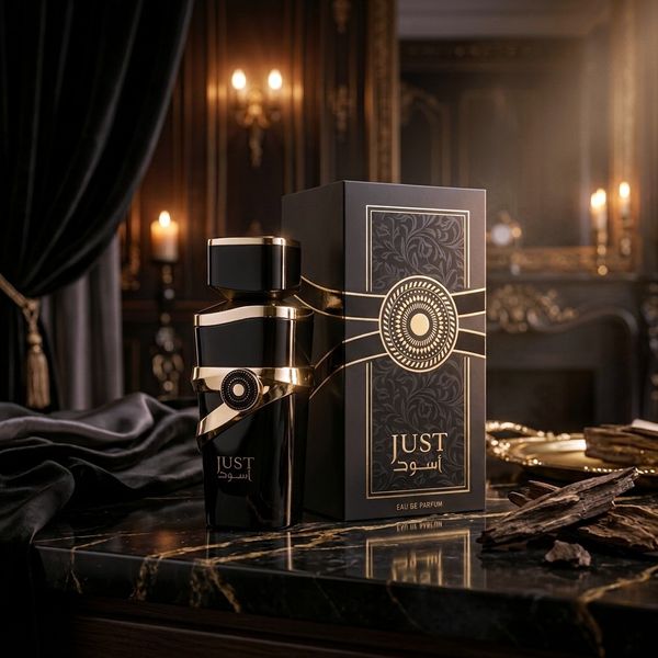 عطر ادکلن مردانه اسد فراگرنس ورد اصل مدل جاست اسود حجم 100 میل