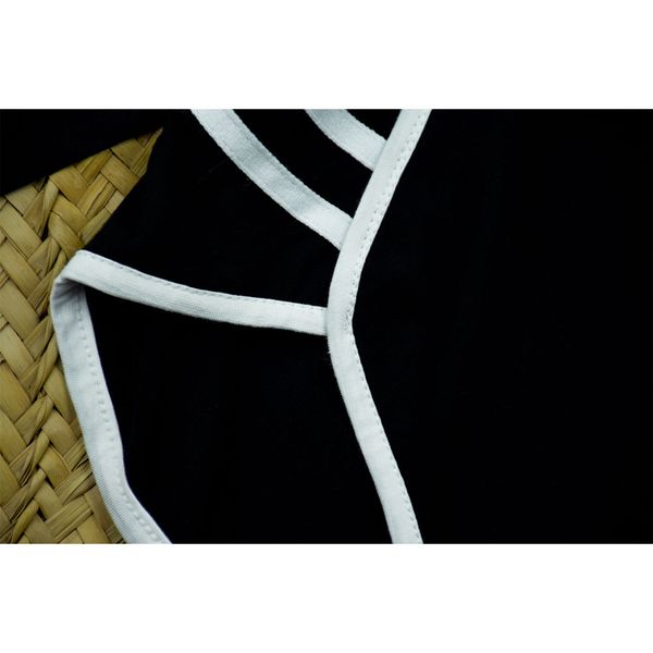 ست تیشرت و شلوارک زنانه مشکی 23 کد 11553
