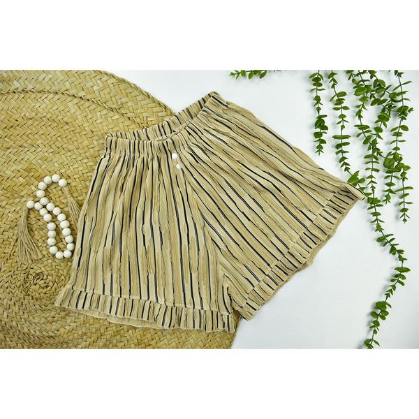 شلوارک زنانه راه راه کد 11538
