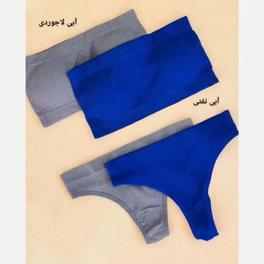 خرید اینترنتی قیمت ست نیمتنه دکلته و شورت بکلس نخی کبریتی کاپدار متحرک سایز 38 تا 46