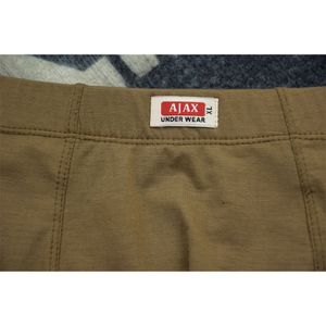 خرید اینترنتی قیمت شورت نیم پا مردانه آژاکس قهوه ای کد 11140