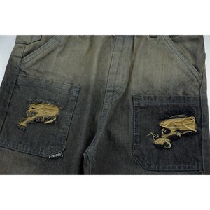 خرید اینترنتی قیمت شلوار جین بگ زاپدار 2 تا 7 سال کد 11218
