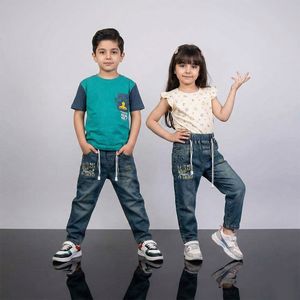 شلوار جین مام بچه گانه خرگوش 2 تا 7 سال کد 11214