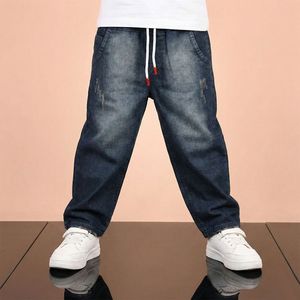 شلوار جین بگ آبی تیره بچه گانه 2 تا 7 سال کد 11230