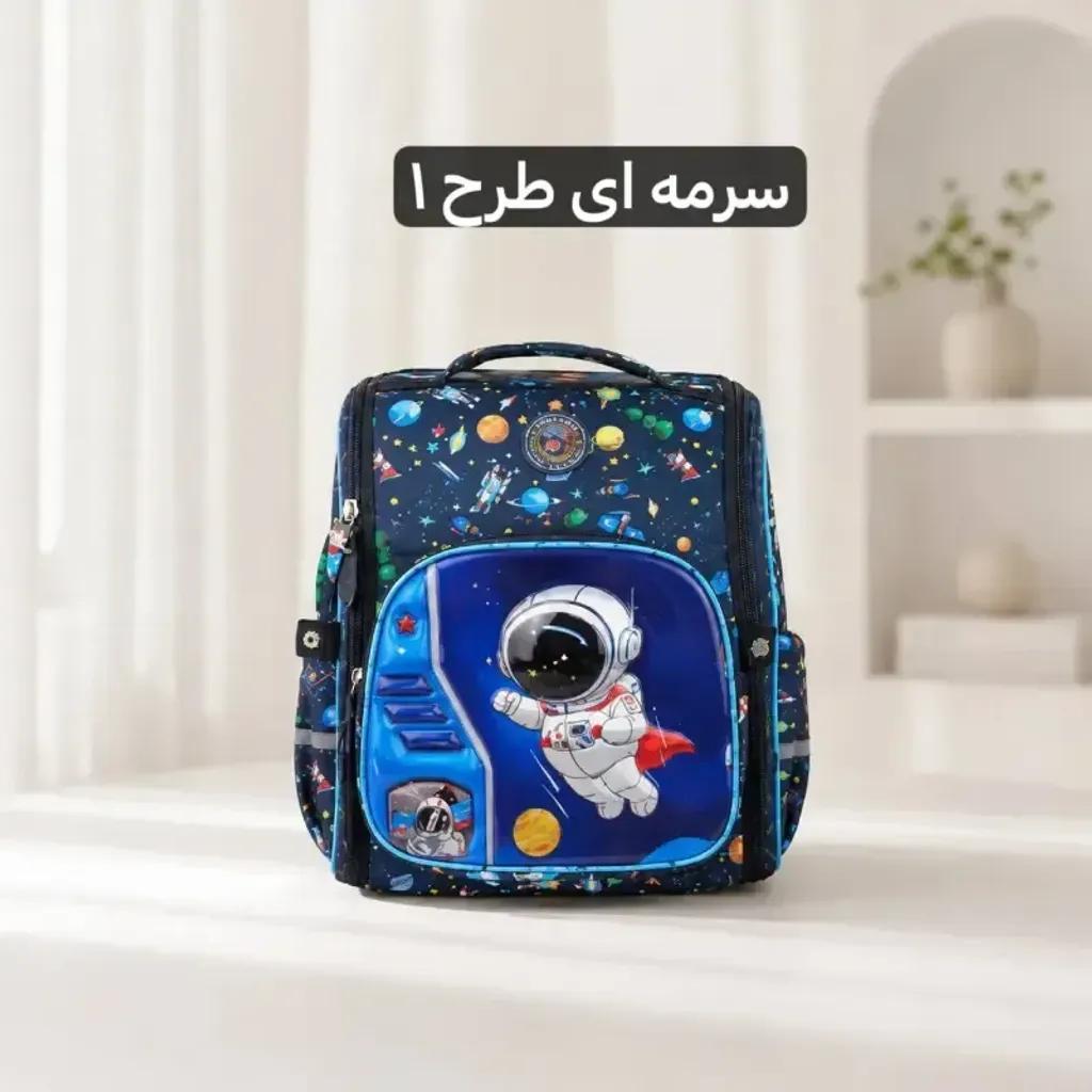 خرید اینترنتی قیمت کوله پشتی پارچه ای مدرسه و دانشگاه ابعاد 48 در 31 سانتیمتر