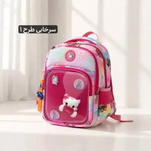 خرید اینترنتی قیمت کوله پشتی طرحدار بچگانه و مدرسه ای ابعاد 40 در 35 سانتیمتر
