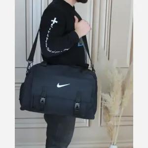 خرید اینترنتی قیمت ساک ورزشی و روزمره پارچه ای سه بند با ابعاد 55 در 34 سانتیمتر
