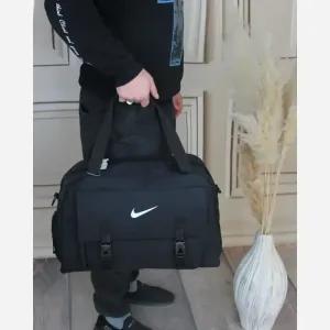 خرید اینترنتی قیمت ساک ورزشی و روزمره پارچه ای سه بند با ابعاد 55 در 34 سانتیمتر