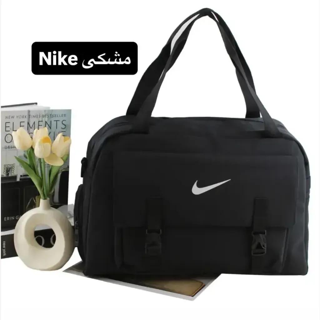 خرید اینترنتی قیمت ساک ورزشی و روزمره پارچه ای سه بند با ابعاد 55 در 34 سانتیمتر