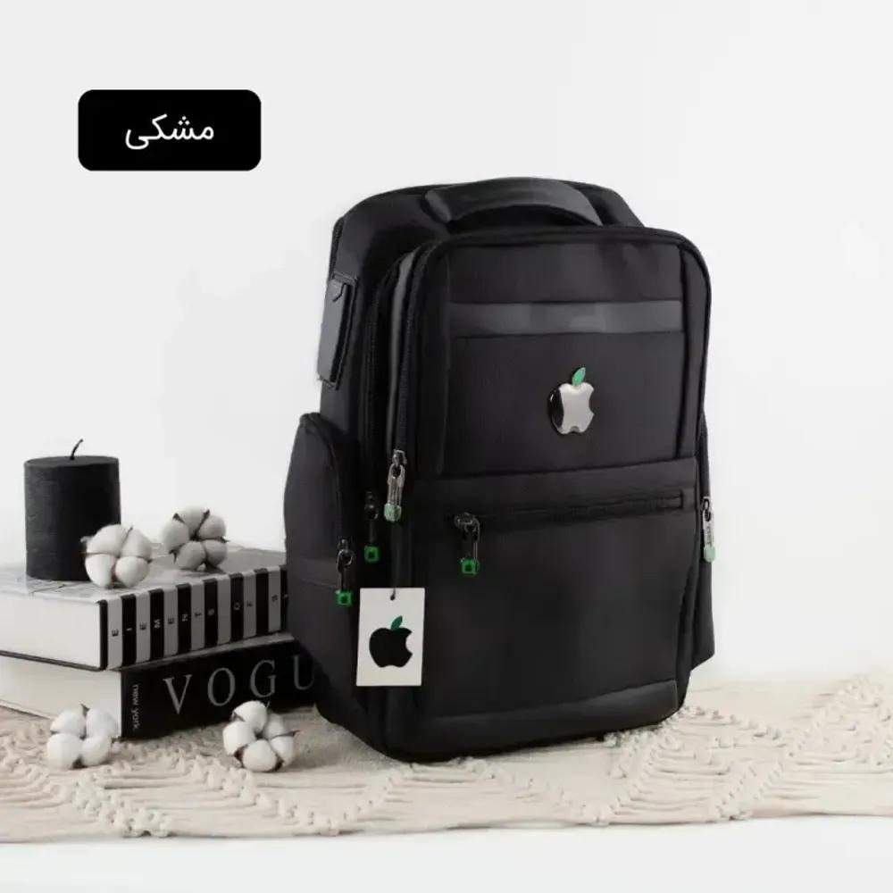 خرید اینترنتی قیمت کوله پشتی پارچه ای مدرسه و دانشگاه ابعاد 40 در 30 سانتیمتر با جیب بیرونی