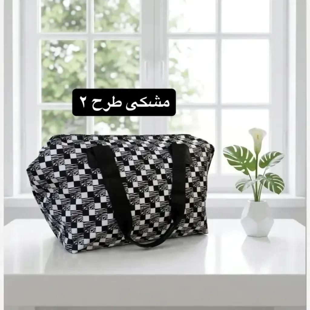 خرید اینترنتی قیمت ساک پارچه ای روزمره و اسپرت ابعاد 50 در 30 در 20 سانتیمتر