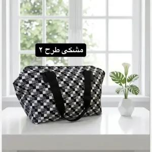 خرید اینترنتی قیمت ساک پارچه ای روزمره و اسپرت ابعاد 50 در 30 در 20 سانتیمتر