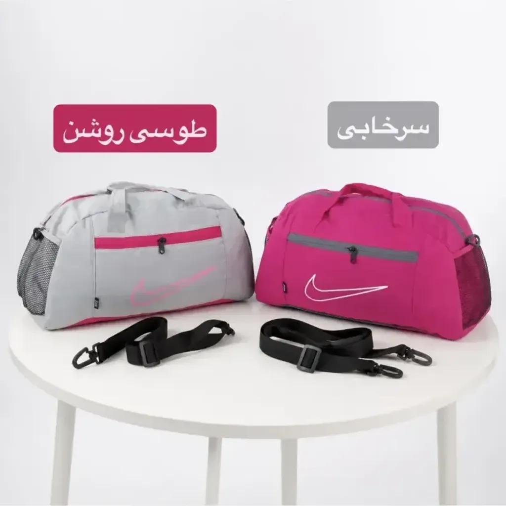 خرید اینترنتی قیمت ساک ورزشی مسافرتی اسپرت پارچه ای سه بند ابعاد 40 در 25 در 15 سانتیمتر