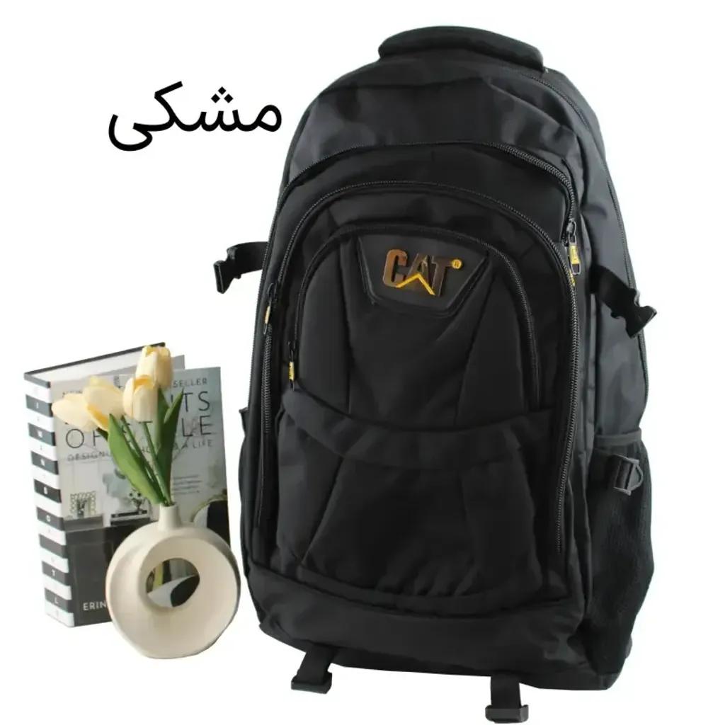خرید اینترنتی قیمت کوله پشتی پارچه ای مسافرتی و ورزشی دارای بند بلند و جیب متعدد ابعاد 55 در 30 در 25 سانتیمتر