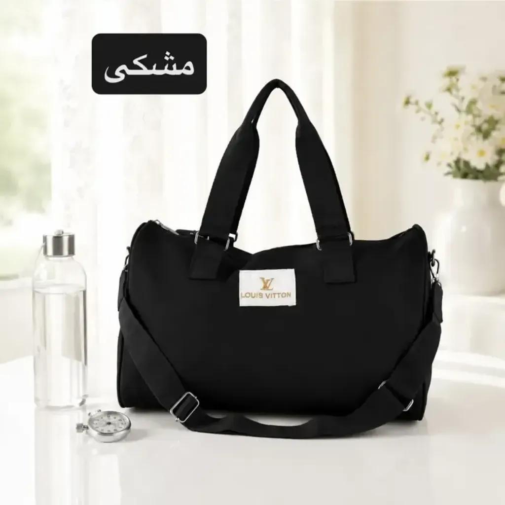 خرید اینترنتی قیمت ساک دستی اسپرت و روزمره پارچه نانسی ابعاد 35 در 25 سانتیمتر