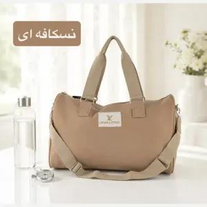 خرید اینترنتی قیمت ساک دستی اسپرت و روزمره پارچه نانسی ابعاد 35 در 25 سانتیمتر
