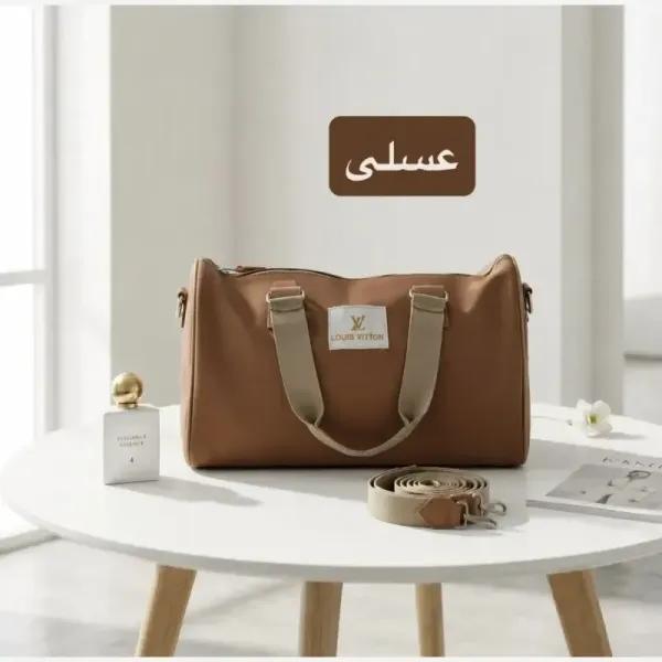 ساک دستی اسپرت و روزمره پارچه نانسی ابعاد 35 در 25 سانتیمتر
