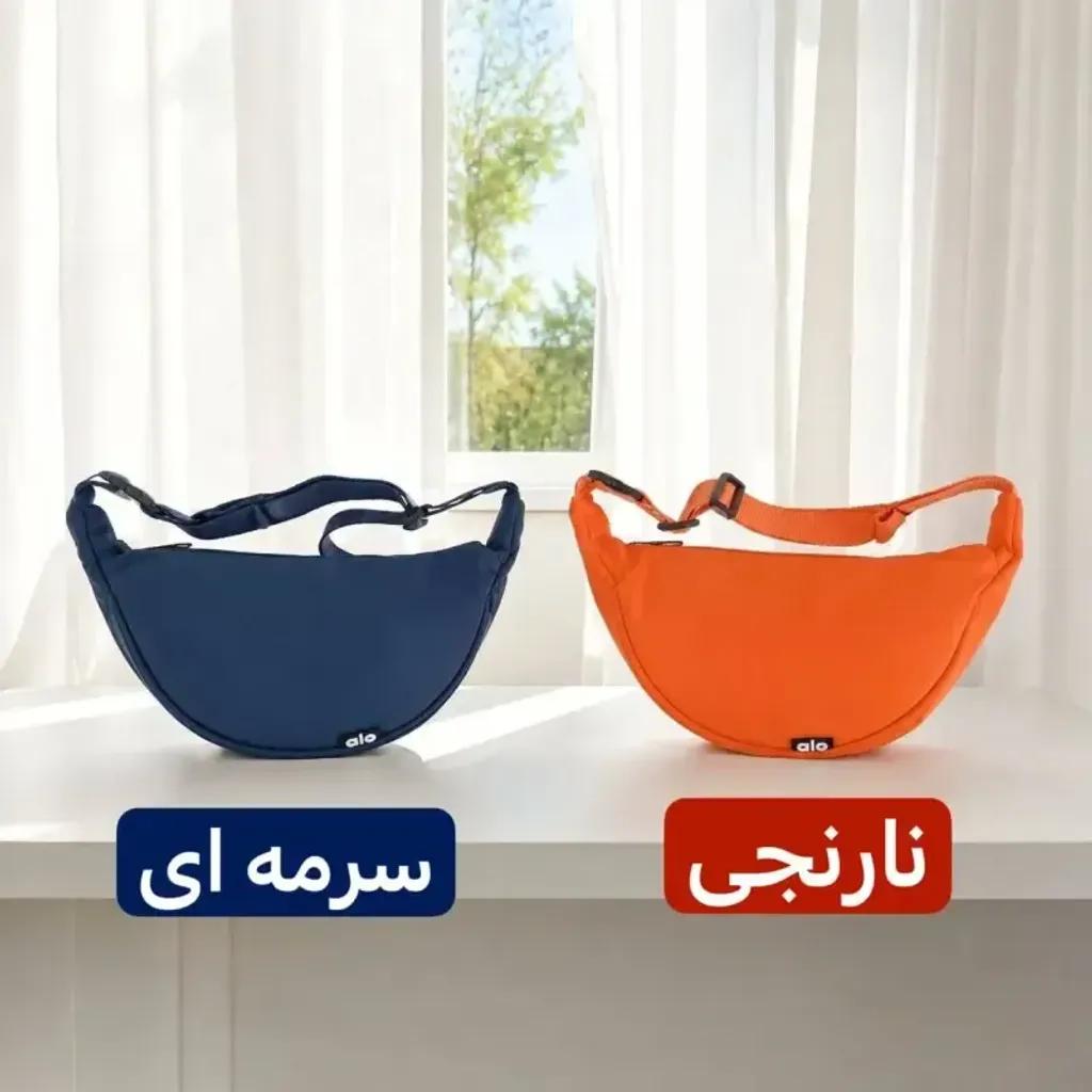 خرید اینترنتی قیمت بادی بگ پارچه ای اسپرت و روزمره ابعاد 35 در 20 سانتیمتر