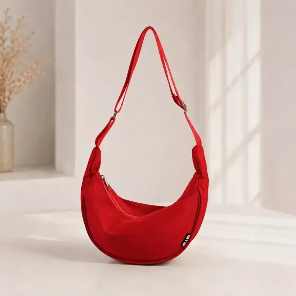 خرید اینترنتی قیمت بادی بگ پارچه ای اسپرت و روزمره ابعاد 35 در 20 سانتیمتر