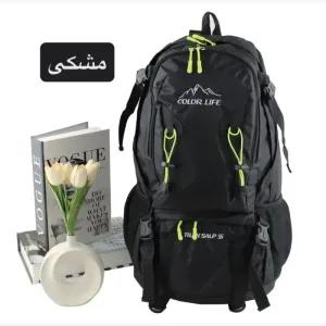 خرید اینترنتی قیمت کوله پشتی مسافرتی و ورزشی پارچه ای چهار جیب بیرونی