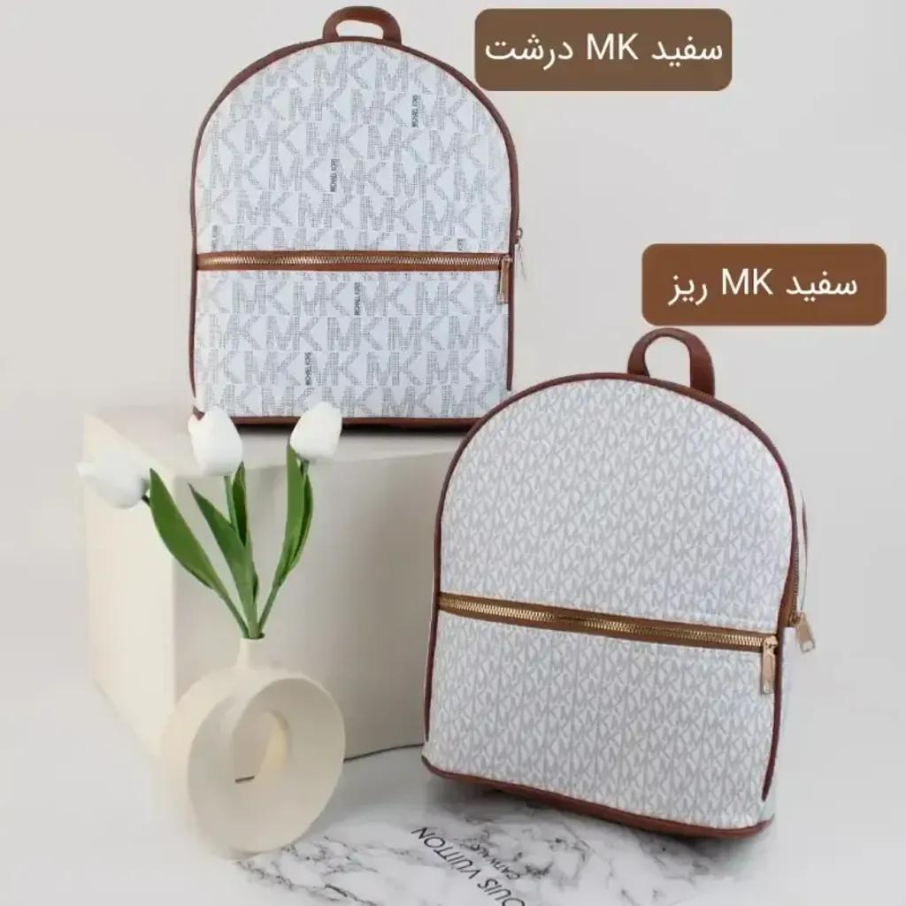 خرید اینترنتی قیمت کوله پشتی چرم مصنوعی اسپرت و روزمره ابعاد 30 در 25 سانتیمتر