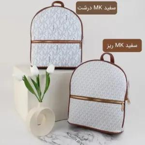 خرید اینترنتی قیمت کوله پشتی چرم مصنوعی اسپرت و روزمره ابعاد 30 در 25 سانتیمتر