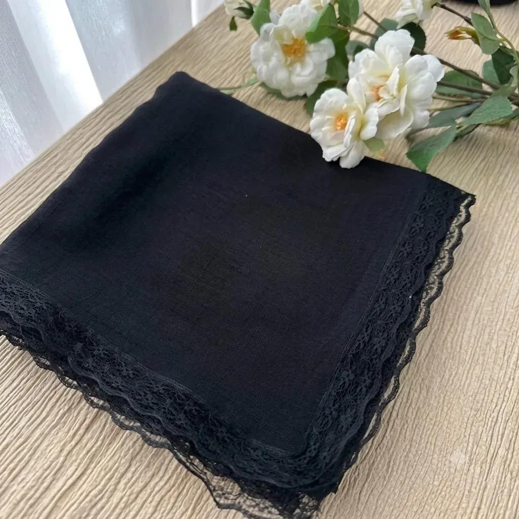 خرید اینترنتی قیمت شال زنانه وال اسلپ مشکی سرمه ای نسکافه ای دور گیپور سایز 170 در 70 و 52 سانتی متر