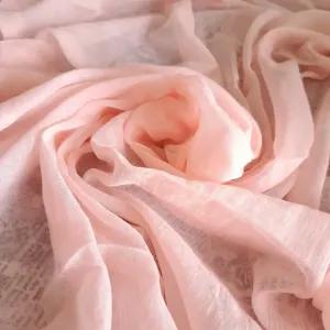 خرید اینترنتی قیمت شال نخی سوپر گیاهی 3 متری مشکی و سفید طرح ساده ابعاد 80 در 250 سانتی متر
