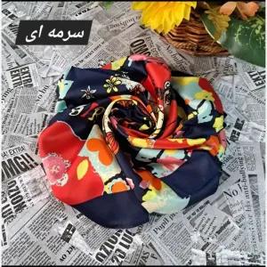 خرید اینترنتی قیمت مینی اسکارف ابریشم طرح باربی ابعاد 76 در 76 رنگی
