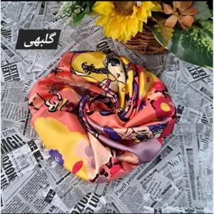 خرید اینترنتی قیمت مینی اسکارف ابریشم طرح باربی ابعاد 76 در 76 رنگی