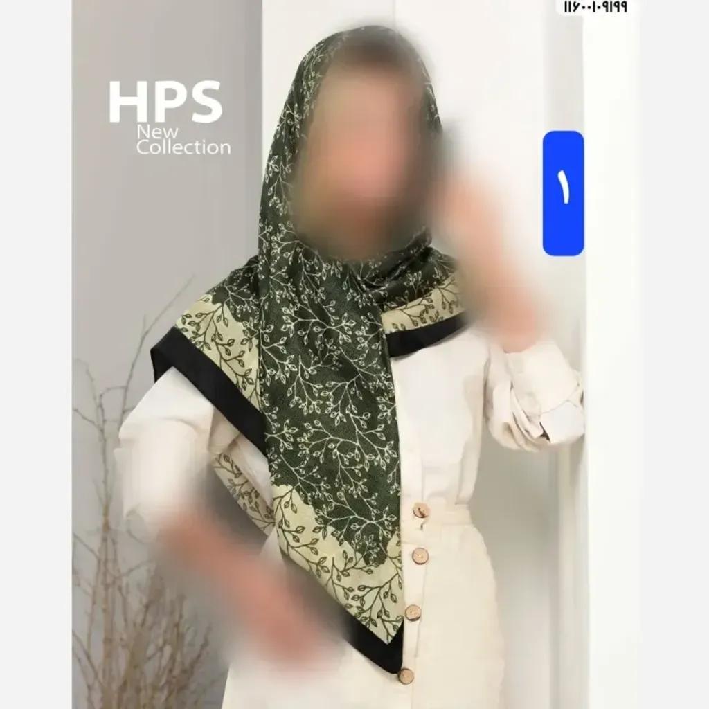 خرید اینترنتی قیمت روسری نخی کشمیر قواره 120 دور دست دوز بهاره