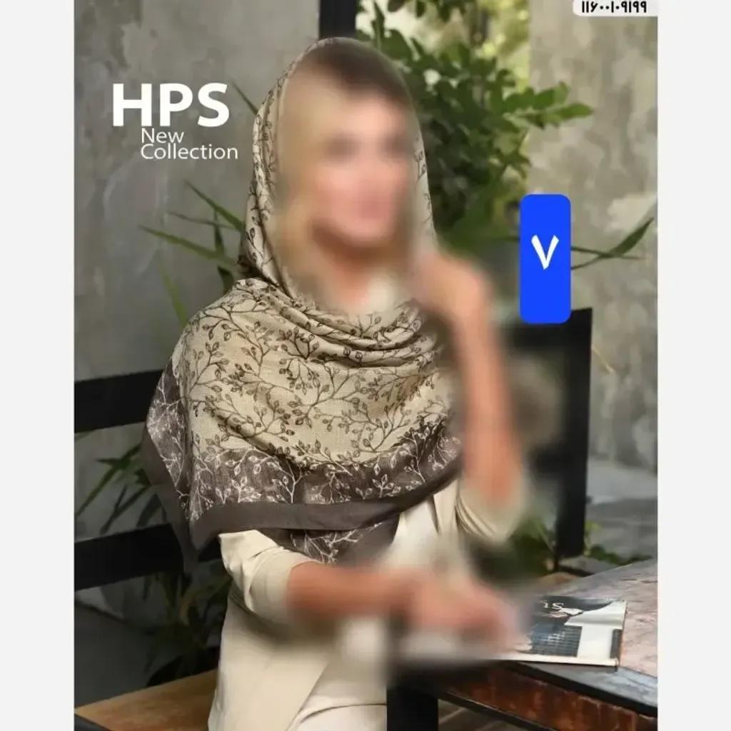 خرید اینترنتی قیمت روسری نخی کشمیر قواره 120 دور دست دوز بهاره