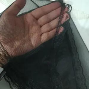 خرید اینترنتی قیمت مینی اسکارف مجلسی تور مشکی زنانه ابعاد 70 در 100