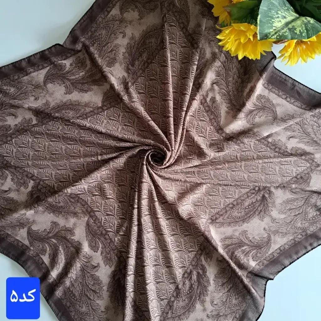 خرید اینترنتی قیمت روسری زنانه نخ کشمیر قواره 120 دور دوخته شده
