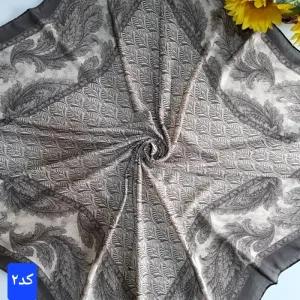 خرید اینترنتی قیمت روسری زنانه نخ کشمیر قواره 120 دور دوخته شده