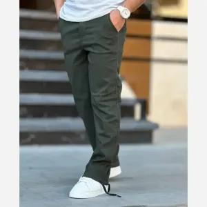 خرید اینترنتی قیمت شلوار بگ کتان دو حالته دمپا گت و اسلش زنانه