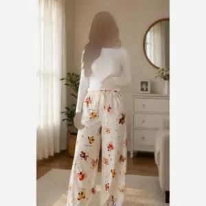 خرید اینترنتی قیمت شلوار بگ زنانه نخی موسلین وارداتی نگین دار کمر کشی سایز 38 تا 52